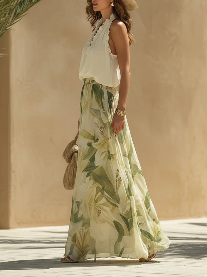 Aurelia | Floral Skirt Set