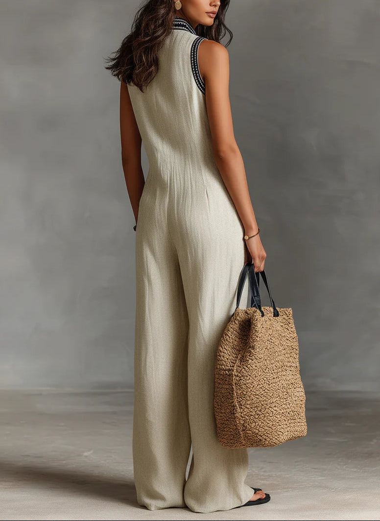 Isabella | Embroidered Jumpsuit