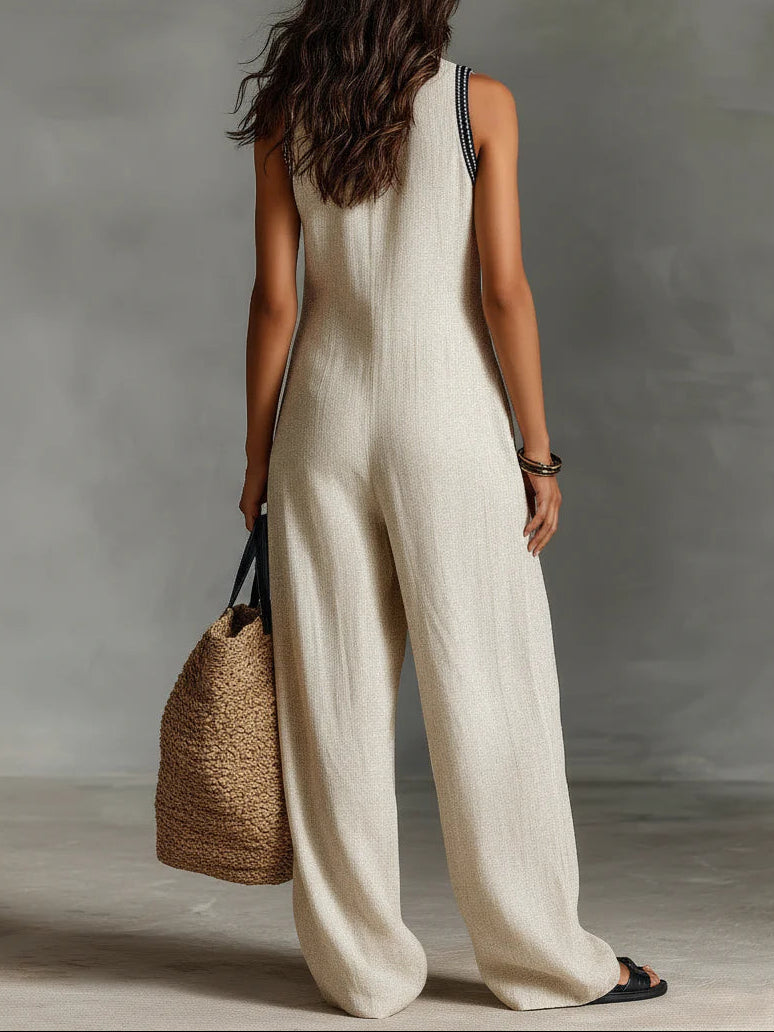 Isabella | Embroidered Jumpsuit