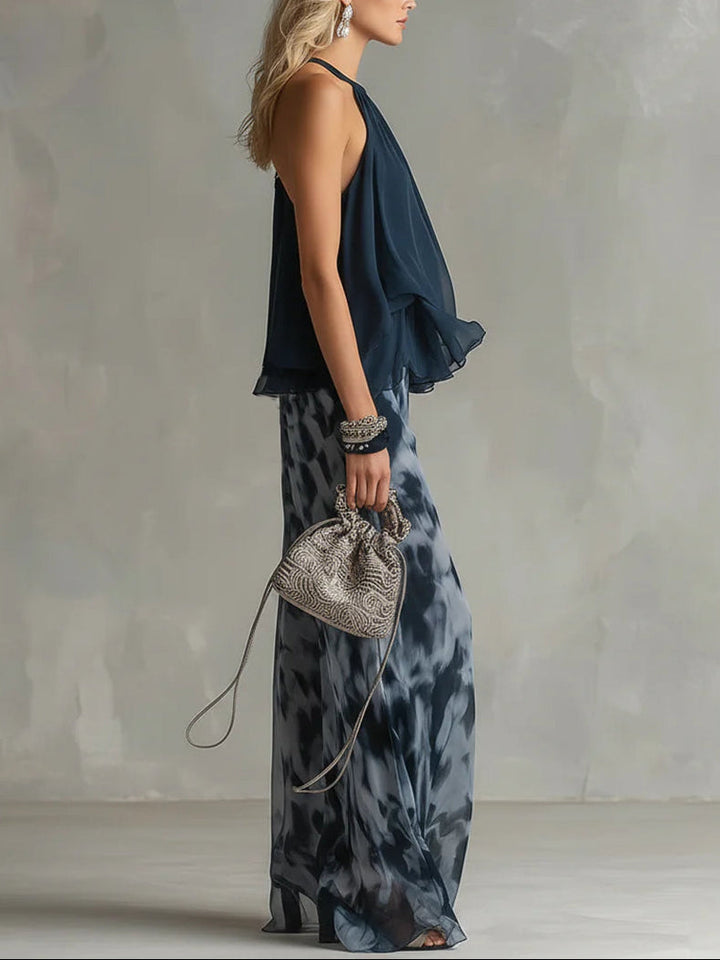 Naomi | Ruffle Trouser Set