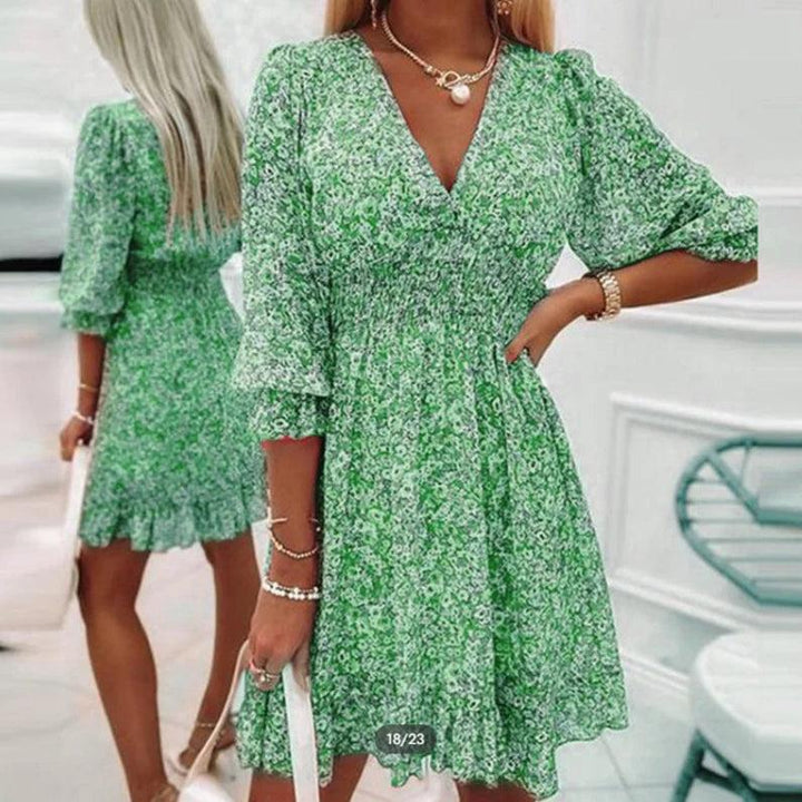 Camilla | Smocked Floral Dress