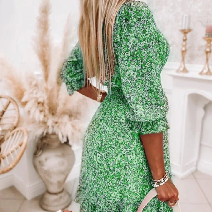 Camilla | Smocked Floral Dress