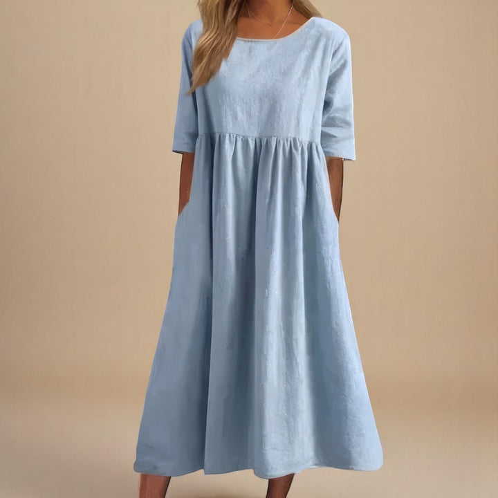 Eleanor | Gathered Pocket Dress