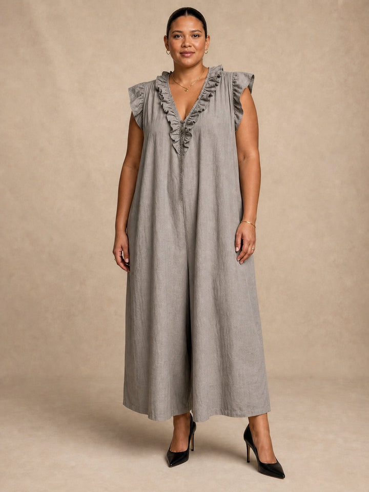 Rosalie | Ruffle Maxi Dress