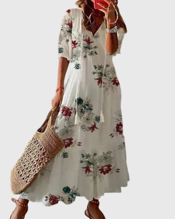 Helena | Tassel Maxi Dress