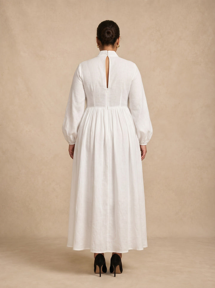 Marielle | Pleated Maxi Dress