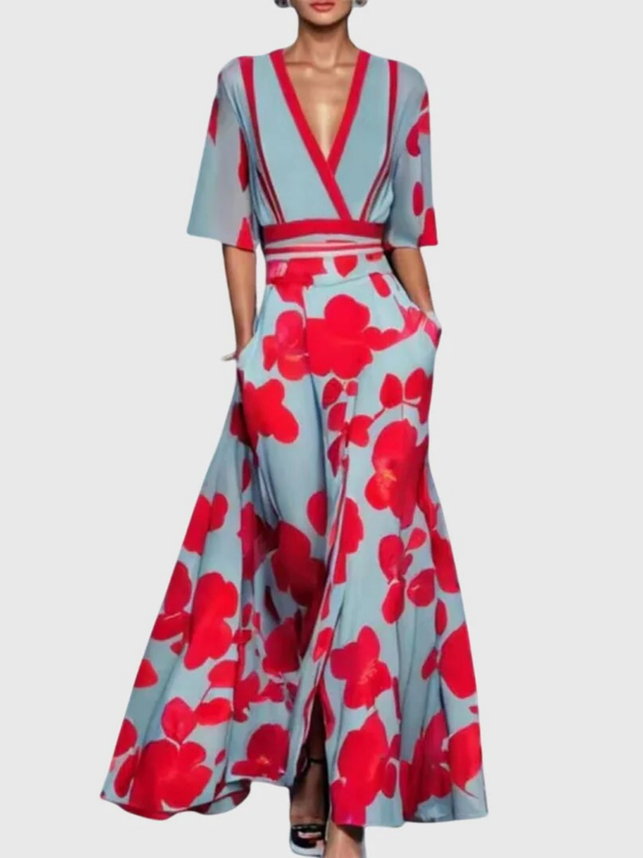 Valerie | Floral Wrap Dress