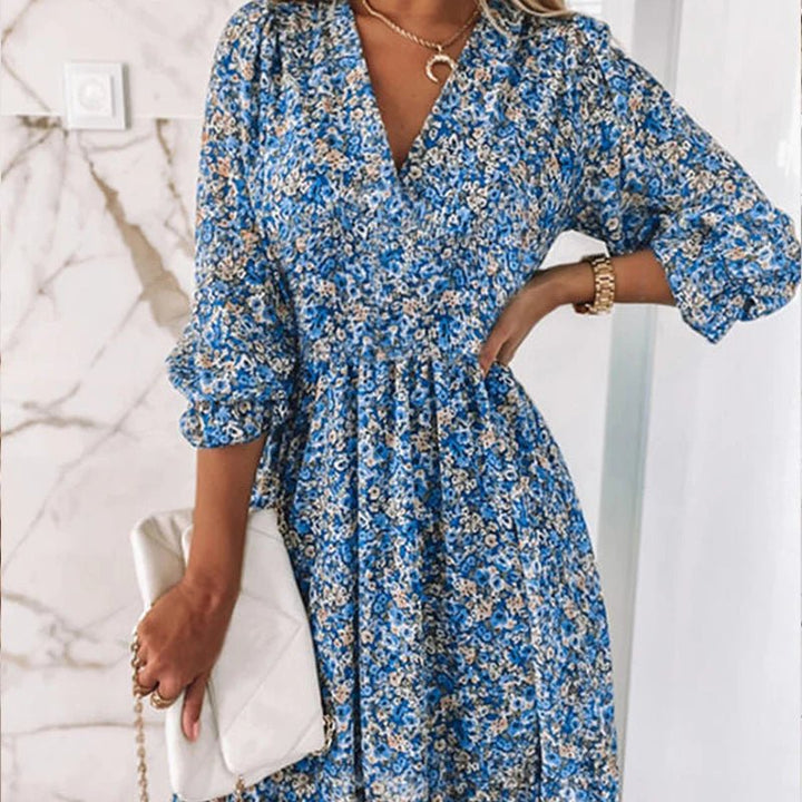 Camilla | Smocked Floral Dress