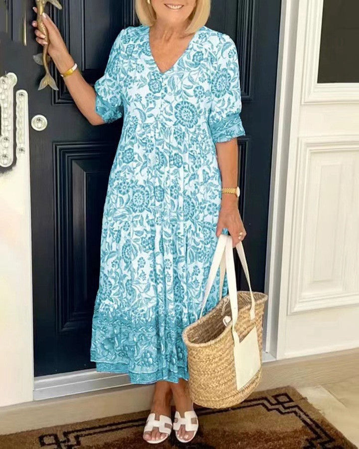 Diane | Floral Midi Dress