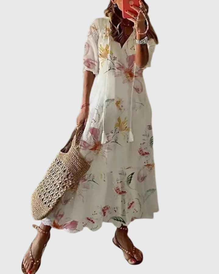 Helena | Tassel Maxi Dress