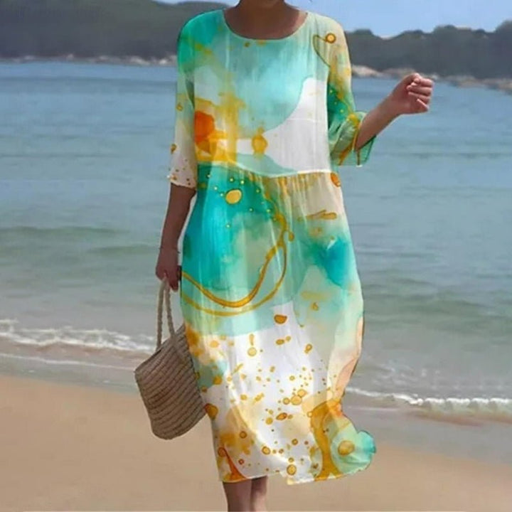 Marianne | Floral Beach Dress