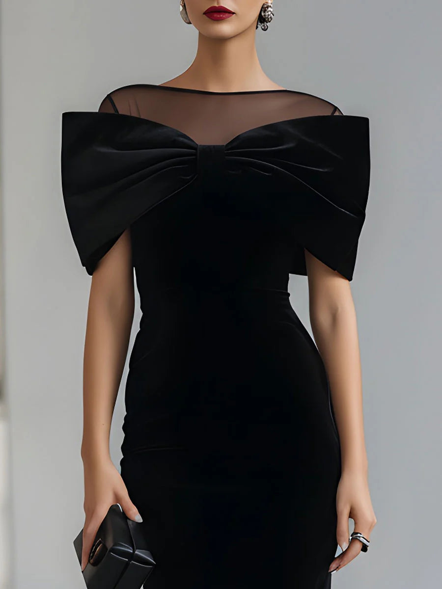 Amelia | Statement Bow Dress