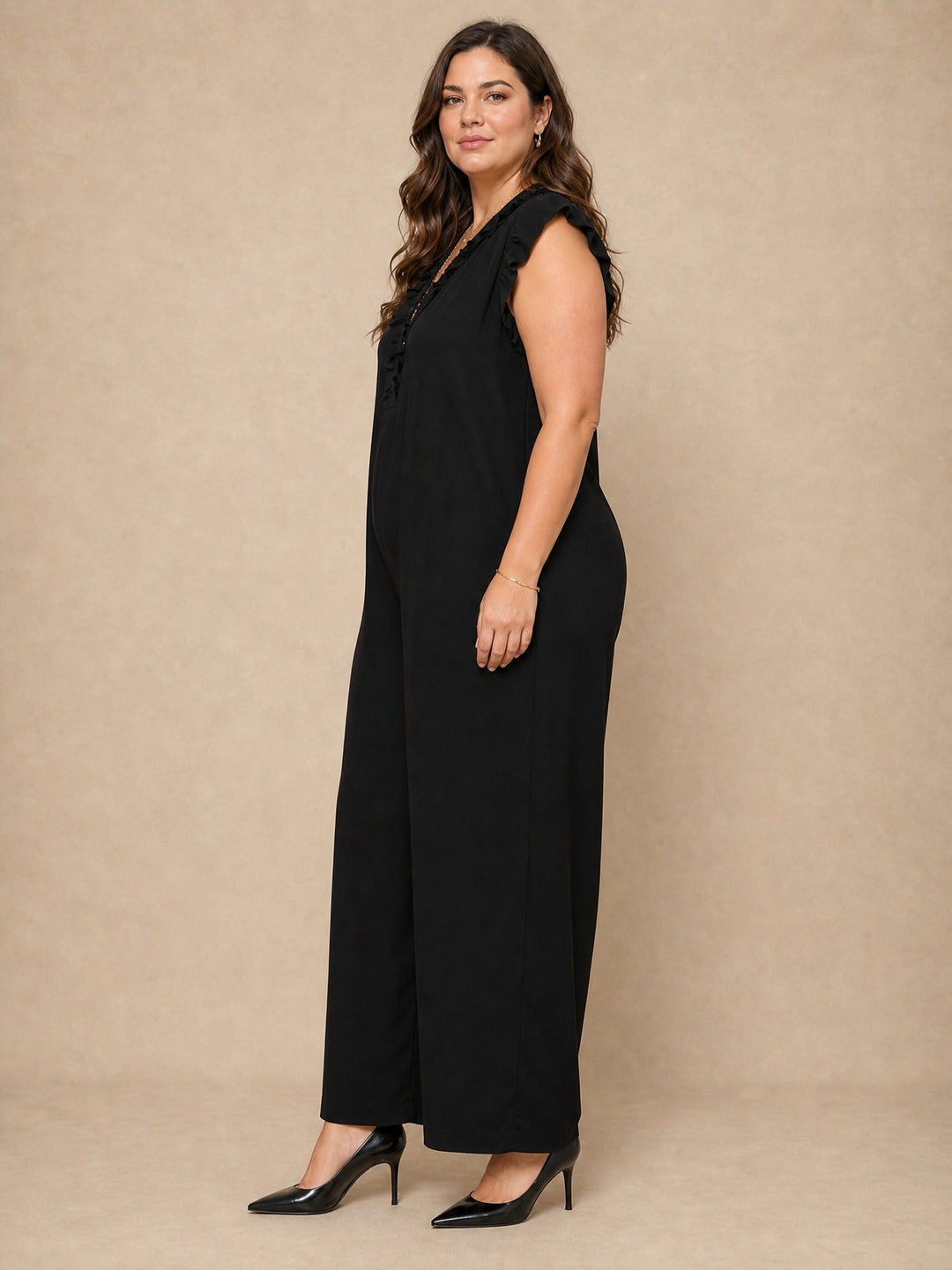Rosalie | Ruffle Maxi Dress