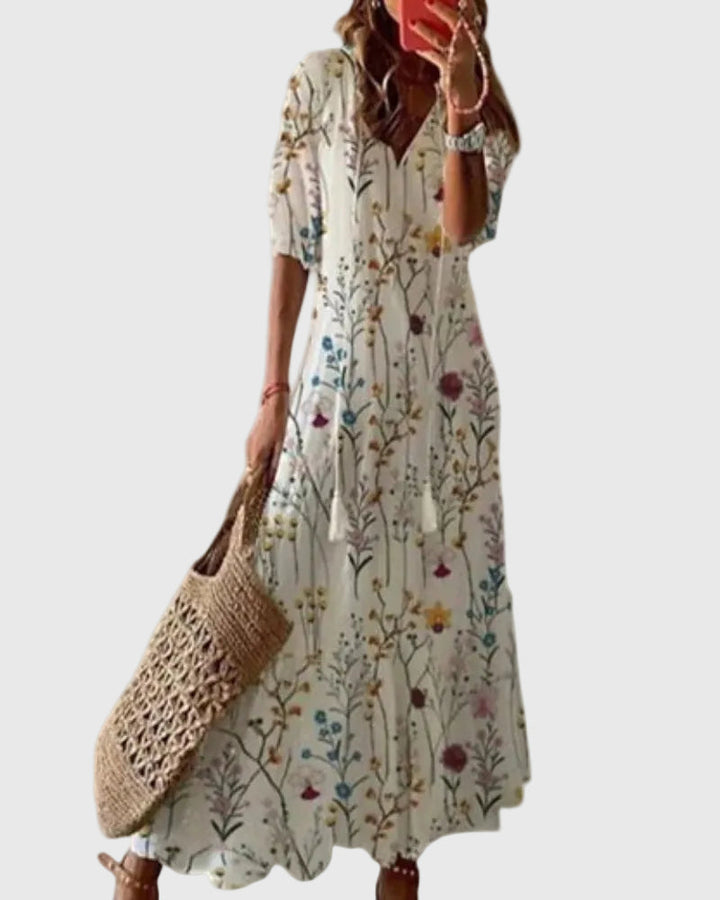 Helena | Tassel Maxi Dress