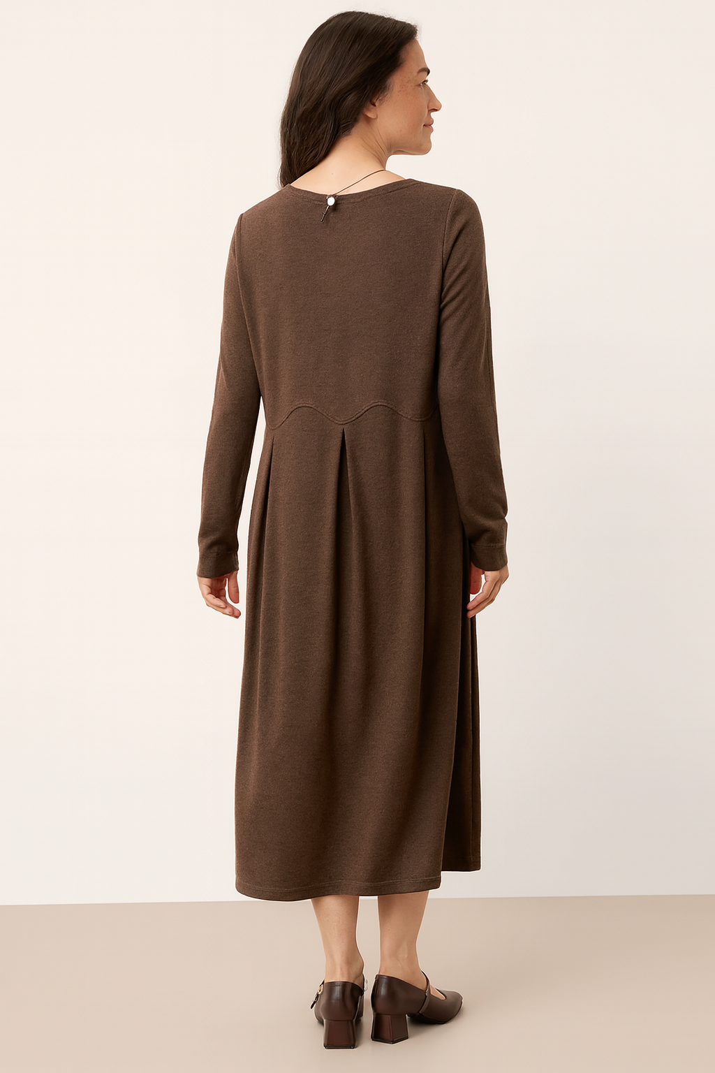 Elegant Knit Midi Dress