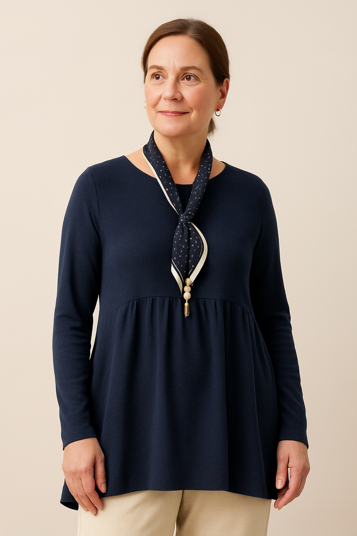 Relaxed Hem Sweater