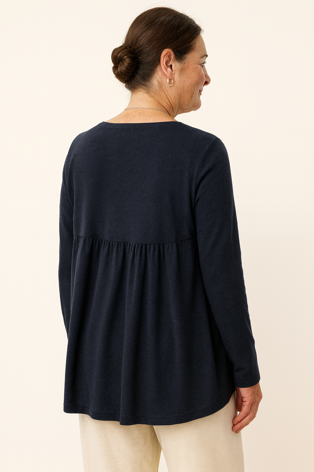 Relaxed Hem Sweater