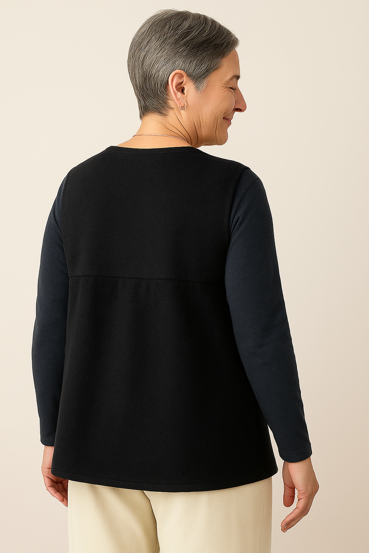 Sleeveless Button Vest