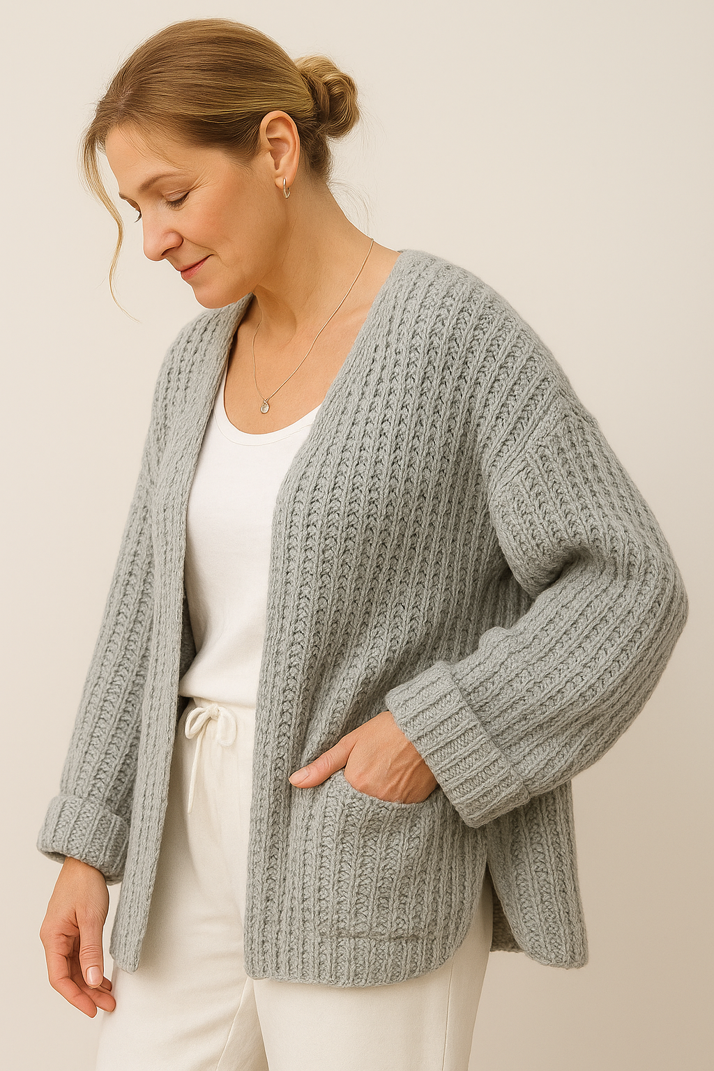 Cozy Ribbed Cardigan