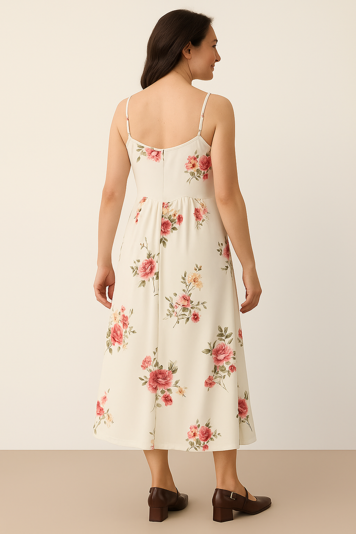 Elegant Floral Dress