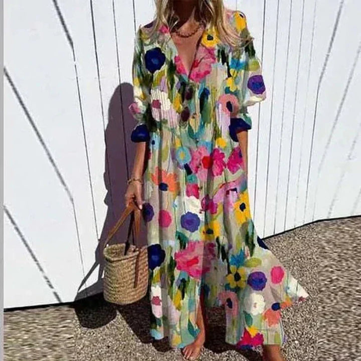 Vivienne | Floral Shirt Dress
