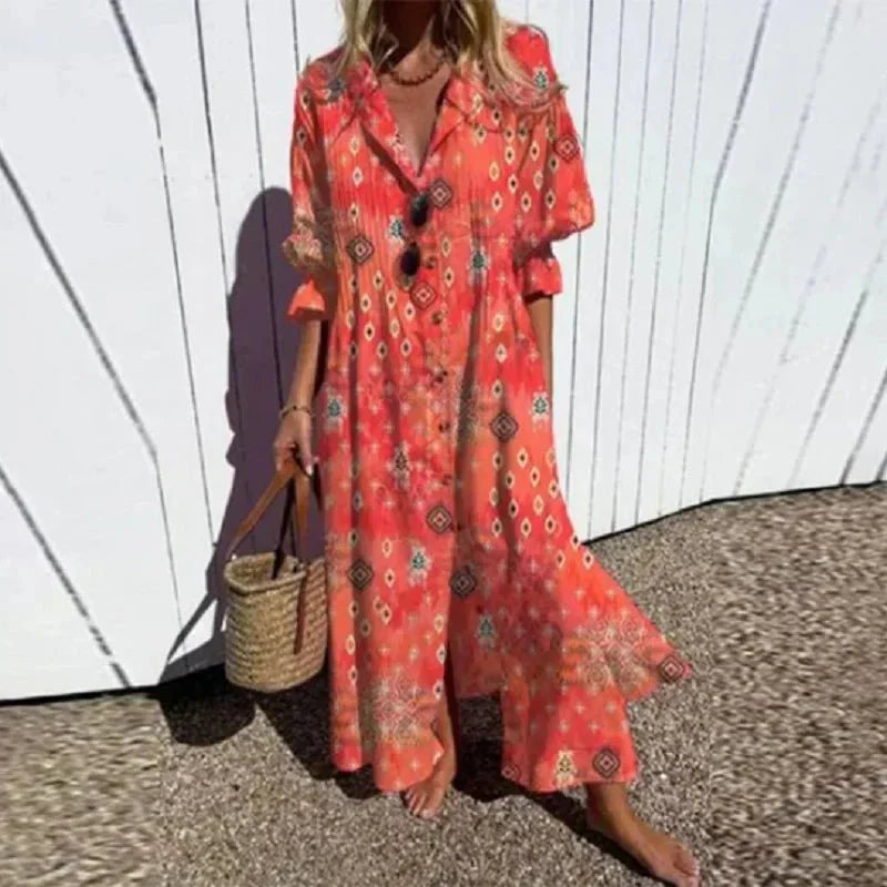 Vivienne | Floral Shirt Dress