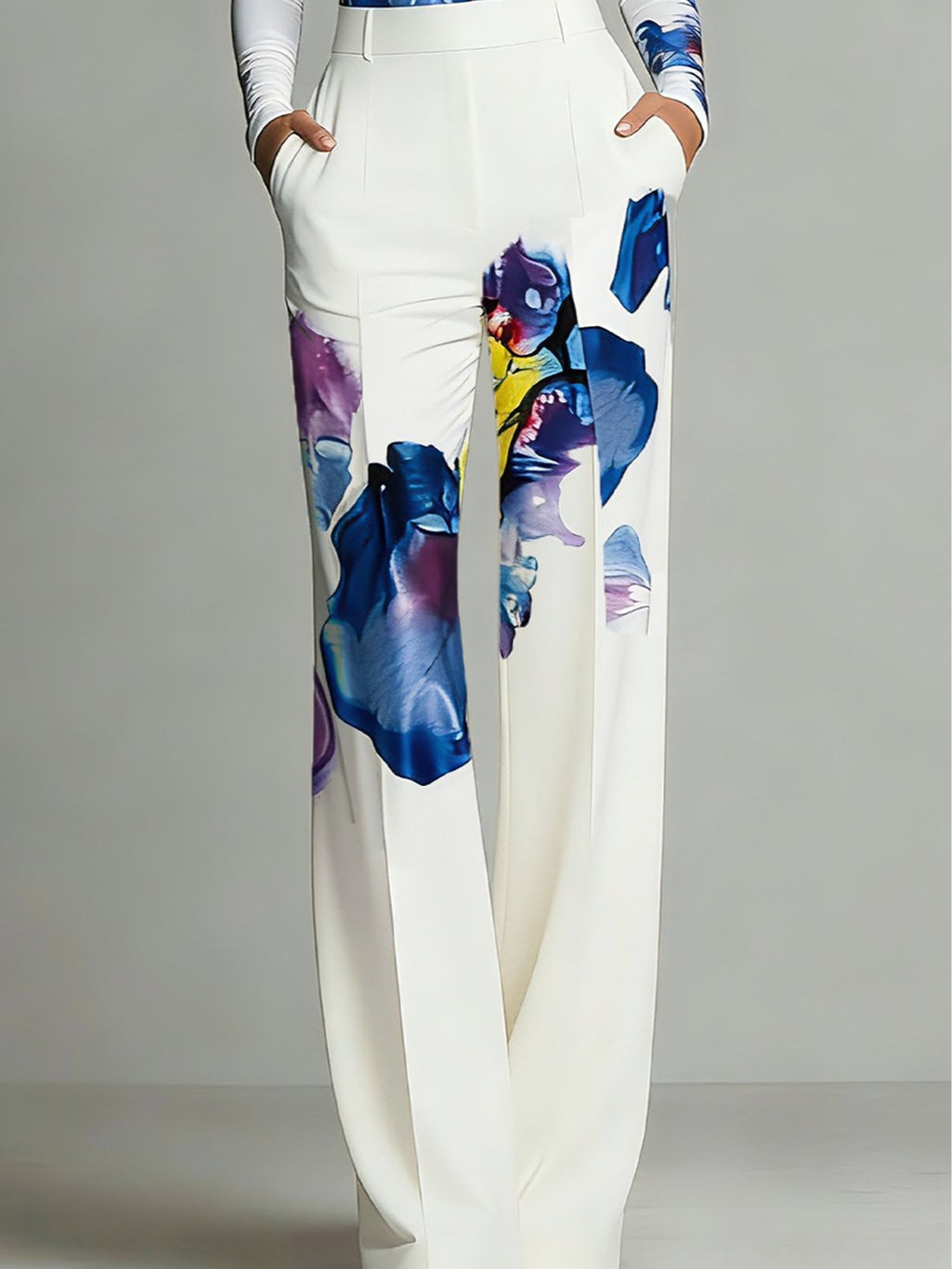 Sophia | Floral Trouser Set