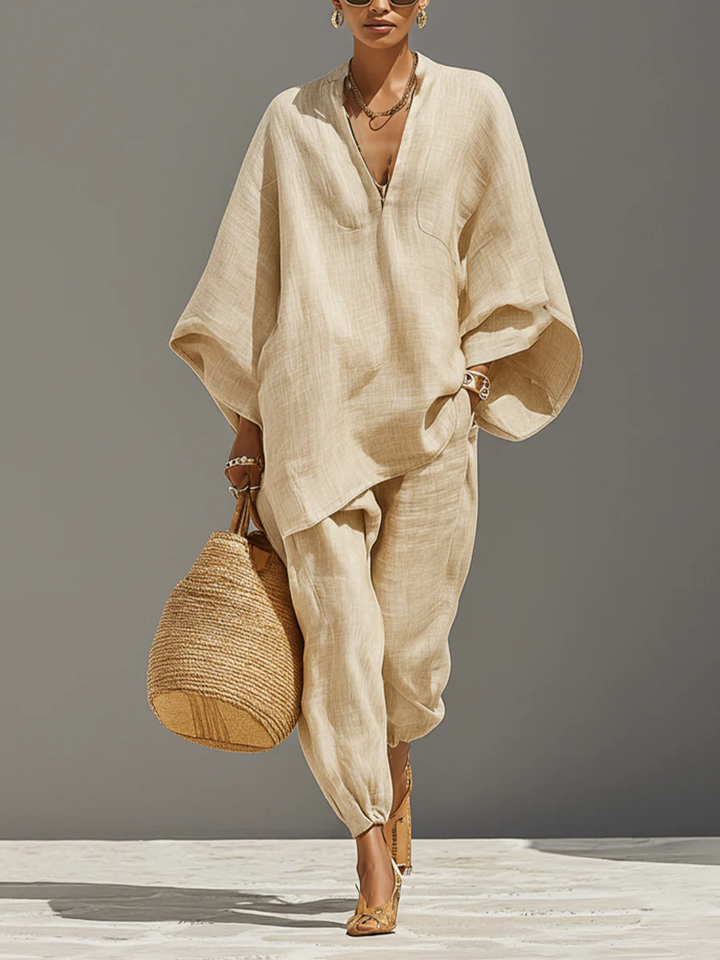 Elise | Relaxed Linen Set