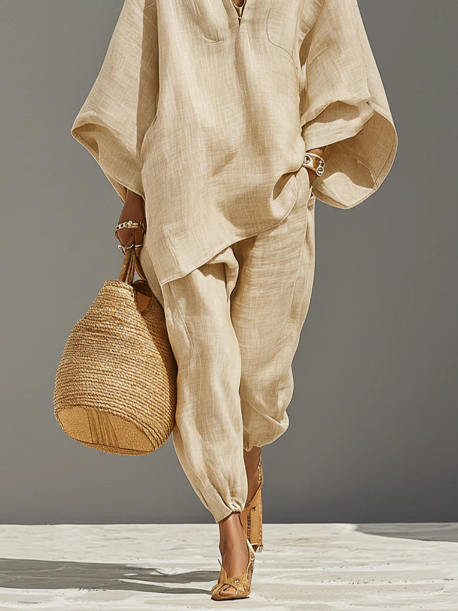 Elise | Relaxed Linen Set