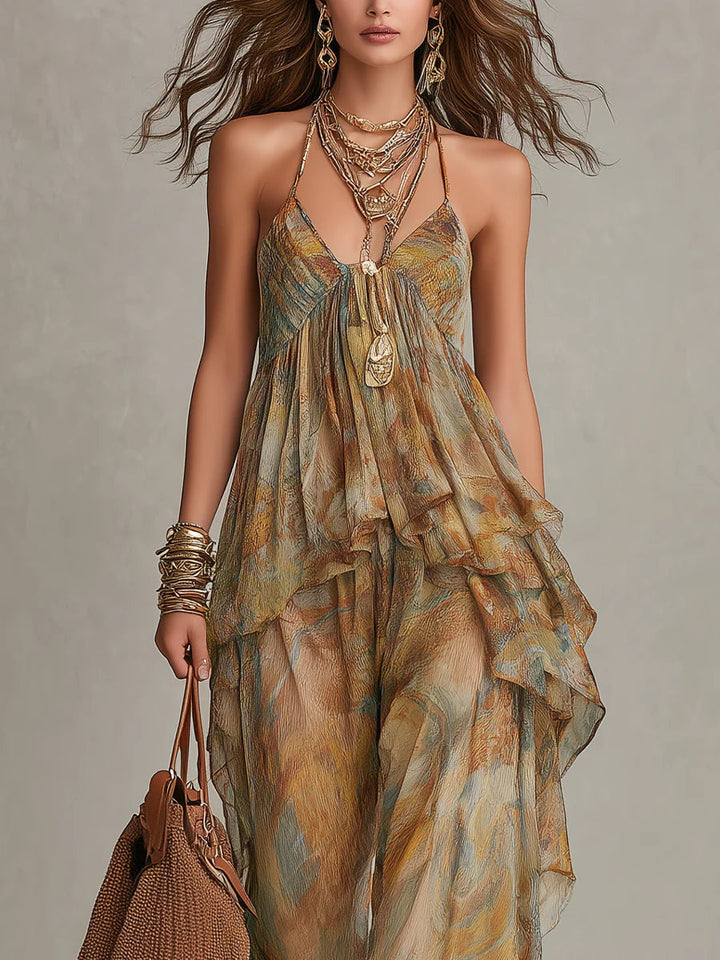 Arabella | Layered Maxi Dress