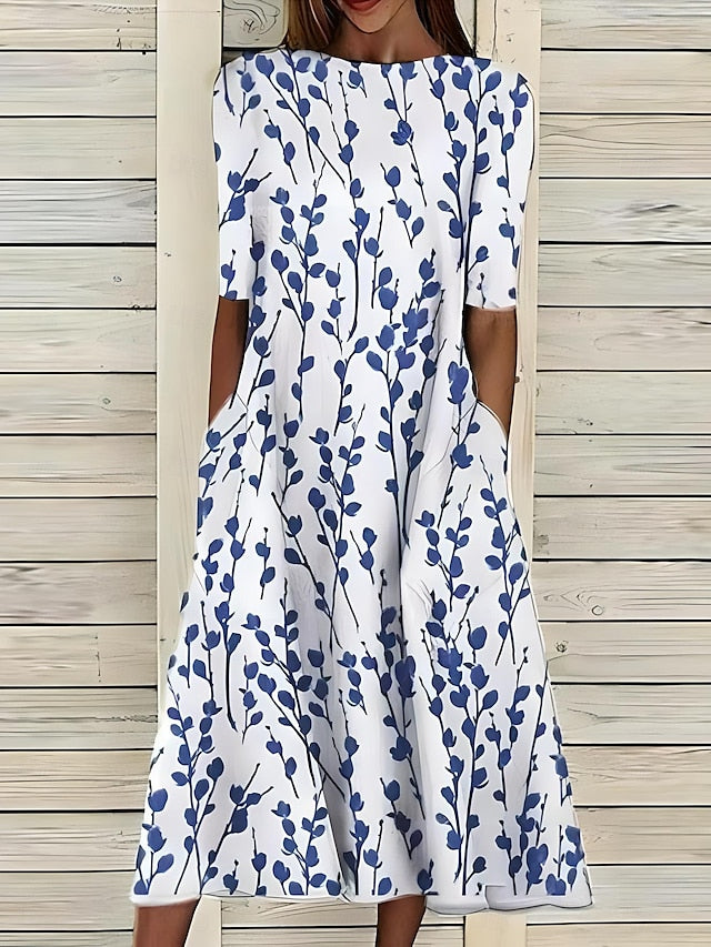 Sylvia | Botanical Pocket Dress