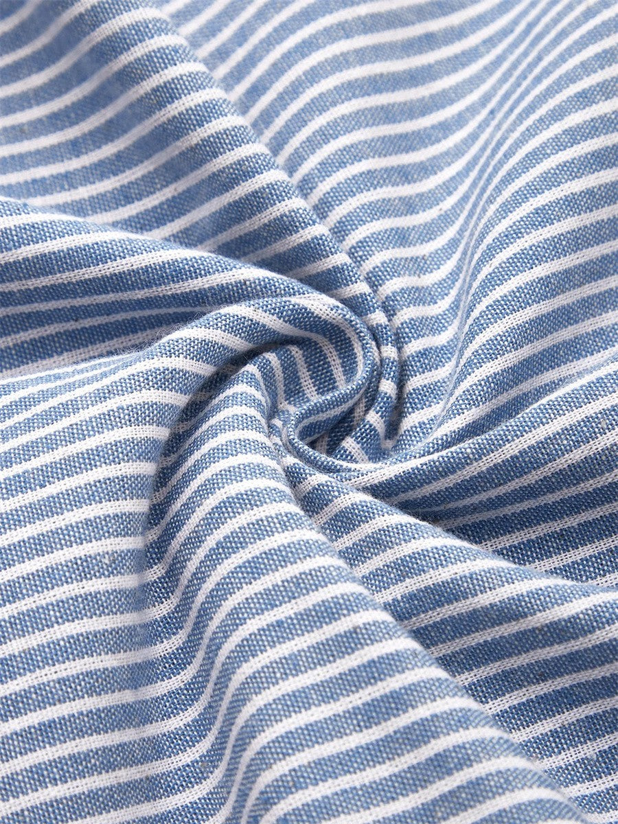 Margaret | Striped Button Dress